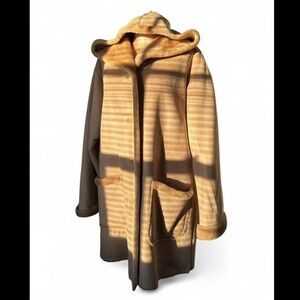 St. John's Bay Tan Hooded Coat